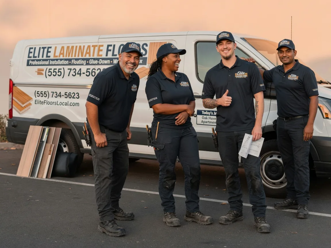 Laminate flooring installation company in Max, ND